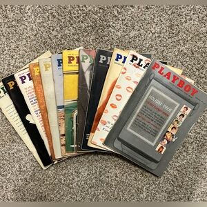 Vintage Playboy Magazines Lot - 1960 (Jan-Dec)